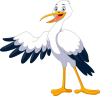 Cigogne dessin